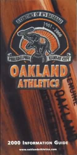 2000 Oakland A's